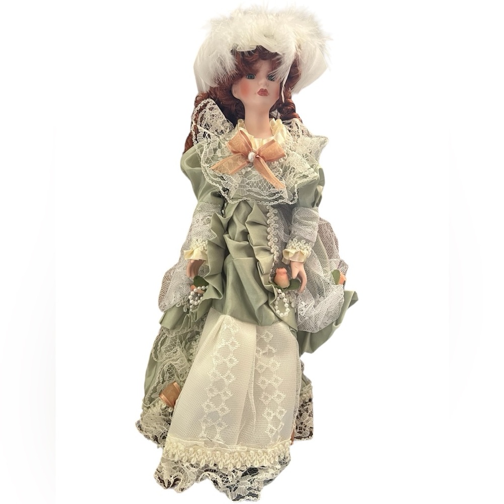Vintage Porcelain Doll New in Box
